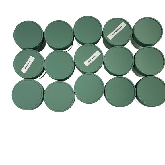 Reusable Baby Food Jars Sage Spoonfuls Quality Glass Storage Containers Lot 15 u - Picture 3 of 13